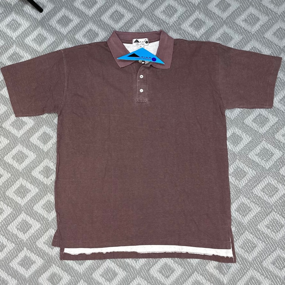 Vintage Aviat Sportif Heathered Polo Shirt NWT [Q78]